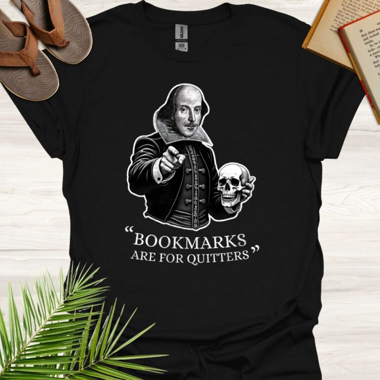 Bookmarks are for quitters Black