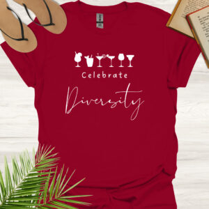 Celebrate Diversity Cardinal Red
