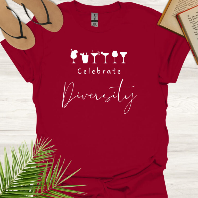 Celebrate Diversity Cardinal Red