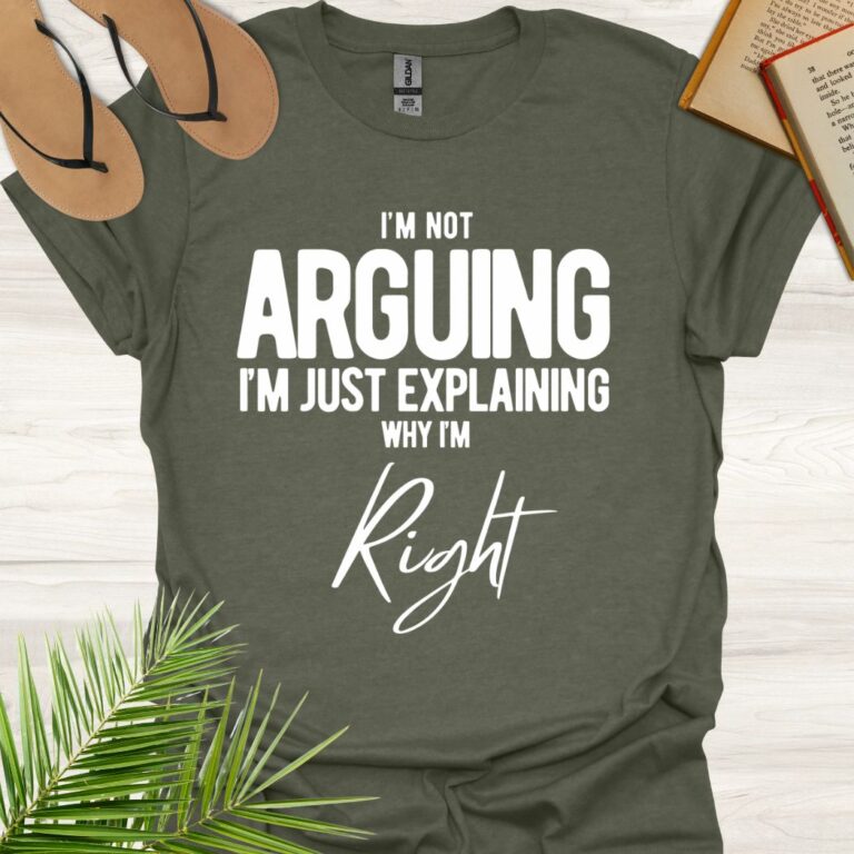 I'm not arguing Heather Military