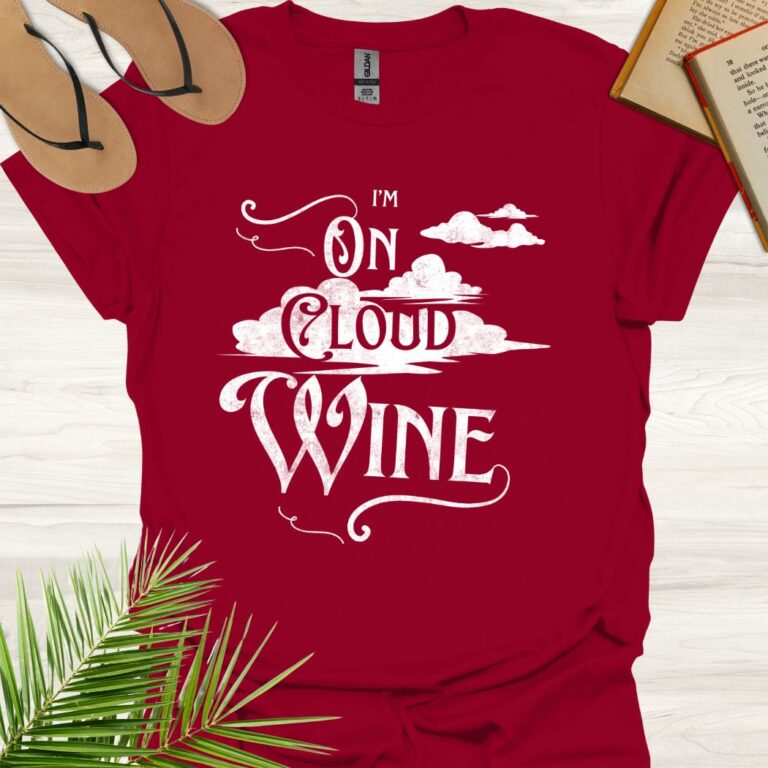 I'm on cloud wine Cardinal Red