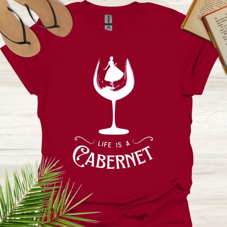 Life is a cabernet Cardinal Red