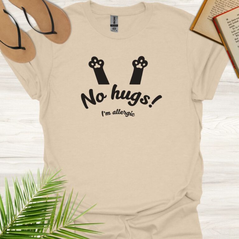 No Hugs! I'm Allergic Sand