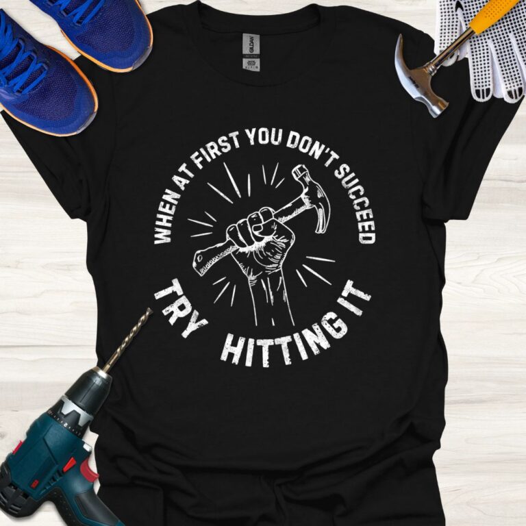 Try Hitting It Retro Hammer Black