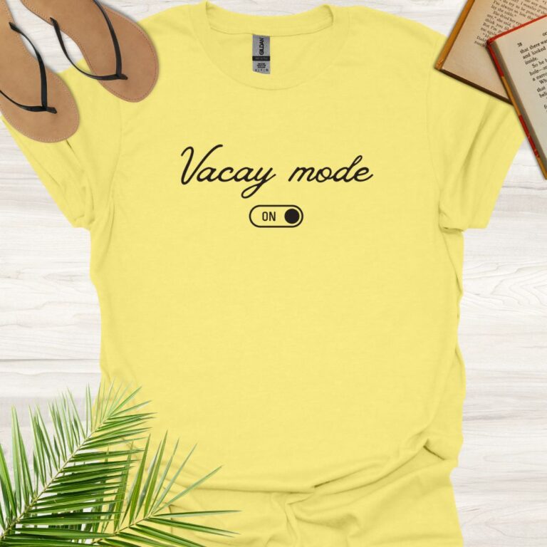 Vacay Mode ON Cornsilk